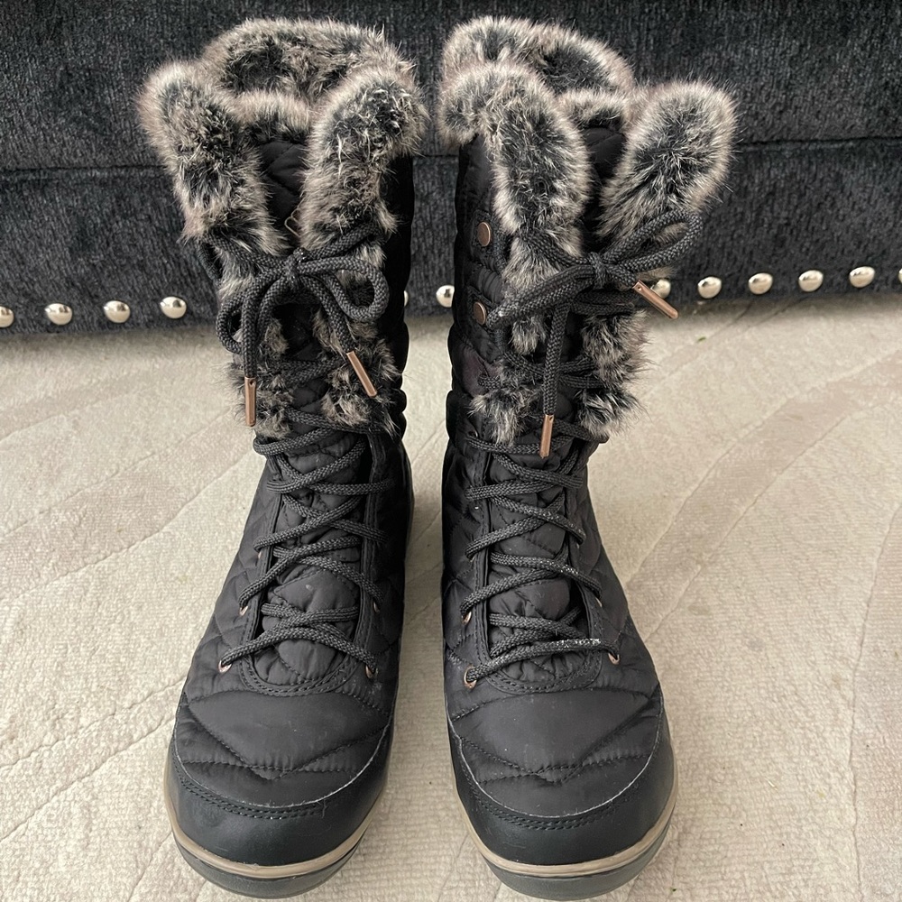 Columbia Faux Fur Winter Boots